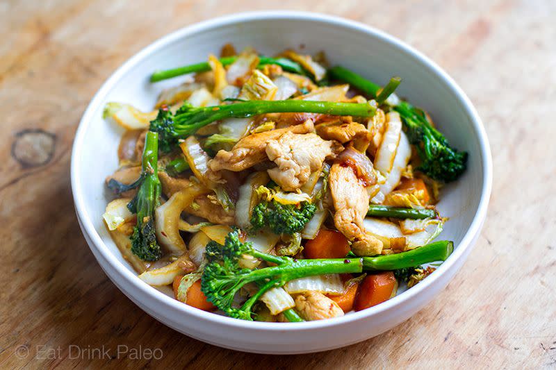 Quick and Easy Cabbage Chicken Stir-Fry