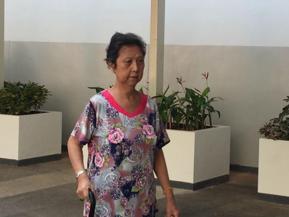 Madam Tan Hwee Ngo, a 69-year-old Singaporean, is contesting 337 counts of cheating 74-year-old Tan Soy Kiang between June 1999 and December 2013. (Yahoo News Singapore file photo)