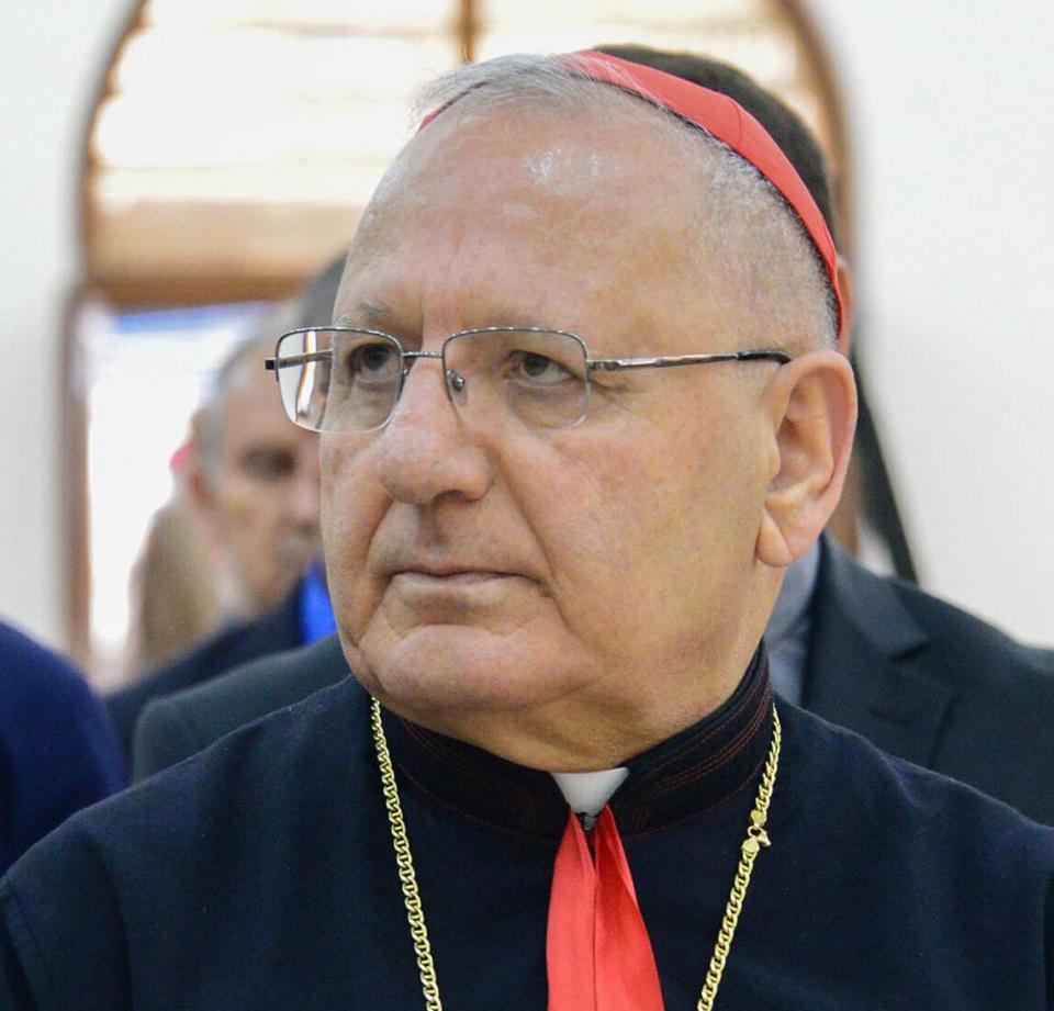 Cardinal Louis Raphael Sako is the patriarch of the Chaldean Catholic Church in Iraq. (Photo: ZAID AL-OBEIDI via Getty Images)