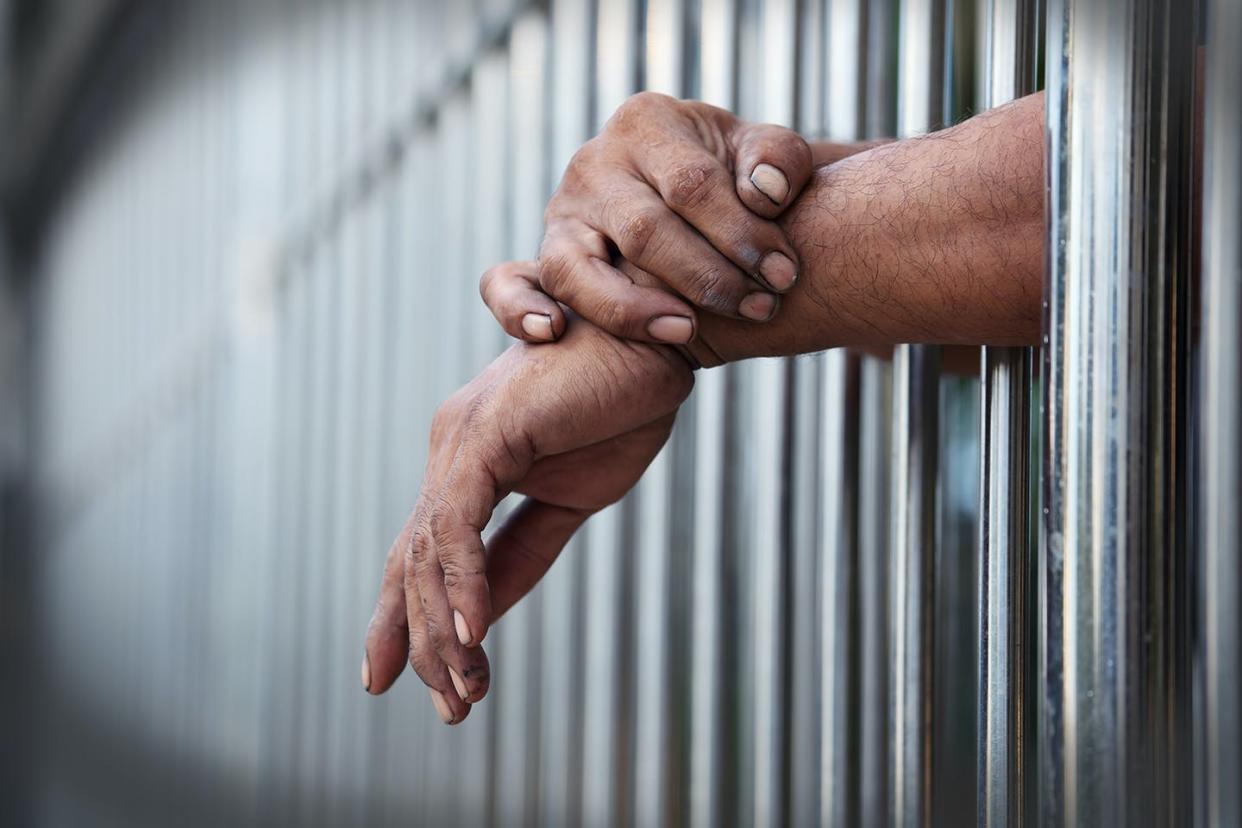 <span class="caption">Black men occupy a disproportionate share of prison cells in the U.S.</span> <span class="attribution"><span class="source">sakhorn/Shutterstock.com</span></span>