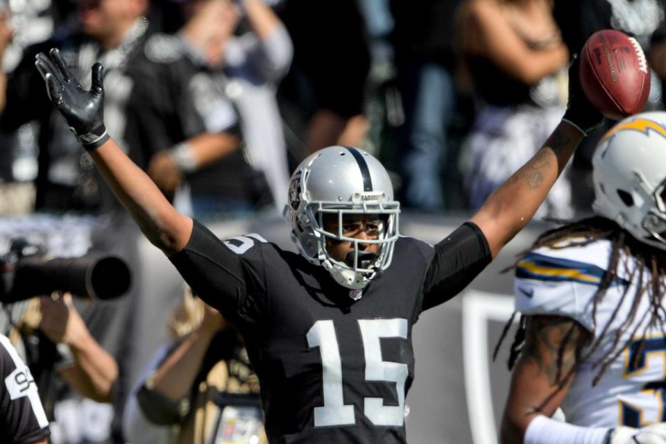 Oakland Raiders wide receiver Michael Crabtree