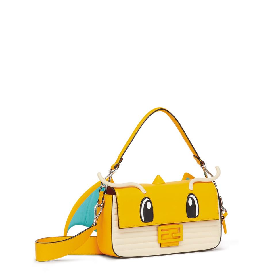 FENDI x FRGMT x POKÉMON聯名系列Peekaboo ISeeU Petite。價格店洽（FENDI提供）