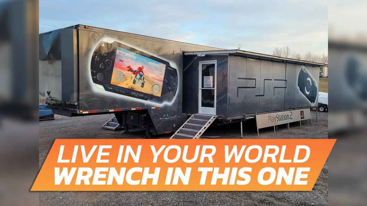 This Trailer Was a PlayStation Paradise on Wheels. You Can Own It for $70K photo
