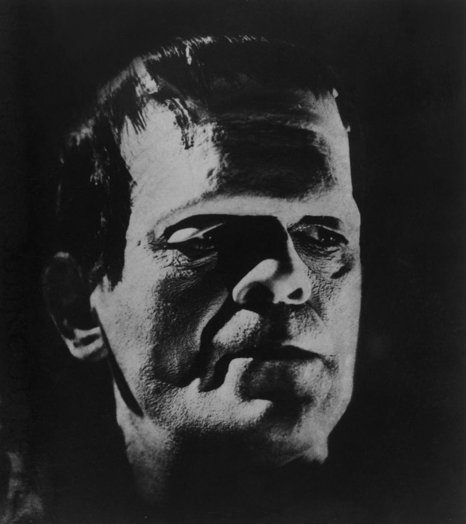 A photo of Frankenstein's monster