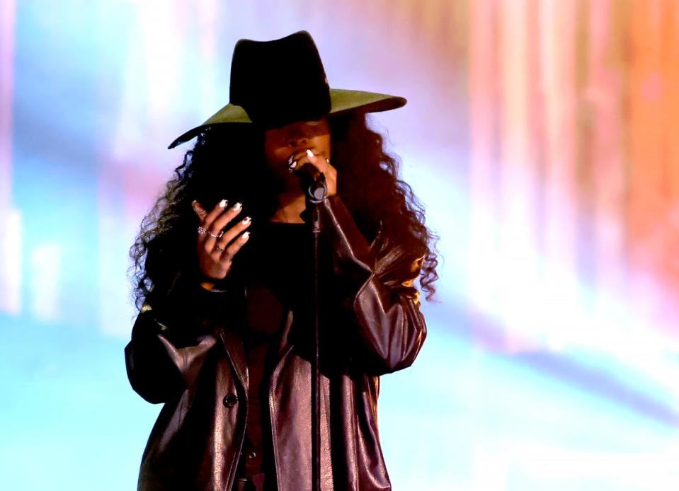 SZA will headline one night of the Pyramid Stage (Kevin Winter / Getty Images for The Recording Academy)