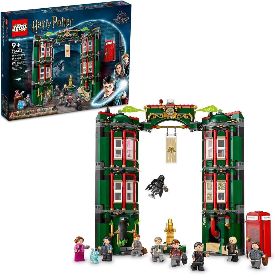 <p><a href="https://go.redirectingat.com?id=74968X1596630&url=https%3A%2F%2Fwww.lego.com%2Fen-us%2Fproduct%2Fthe-ministry-of-magic-76403&sref=https%3A%2F%2Fwww.popularmechanics.com%2Fhome%2Fg45765464%2Fblack-friday-lego-deals-2023%2F" rel="nofollow noopener" target="_blank" data-ylk="slk:Shop Now;elm:context_link;itc:0;sec:content-canvas" class="link ">Shop Now</a></p><p>The Ministry of Magic Modular Model Building Toy</p><p>lego.com</p><p>$59.99</p>