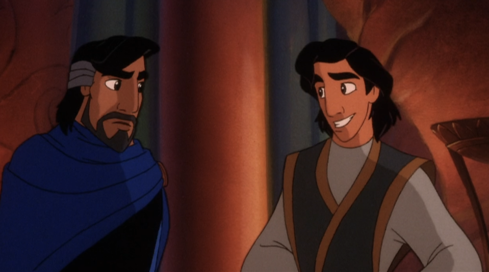 Screenshot from "Aladdin and the King of Thieves"