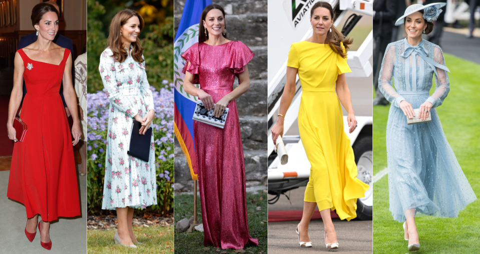 Style Queen: Herzogin Catherine begeistert mit ihren Outfits und beweist bei jedem ihrer Auftritte Stilsicherheit. (Bilder: Getty Images)