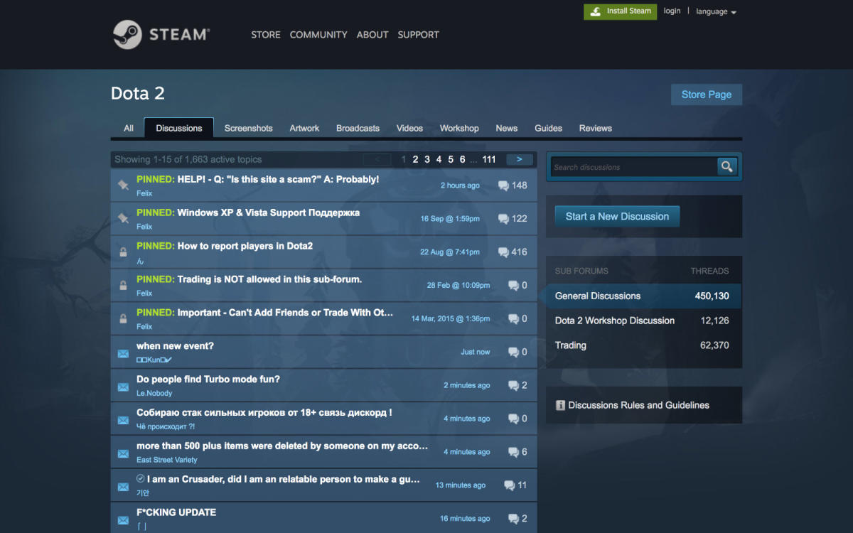 Broadcasts page on the steam фото 6