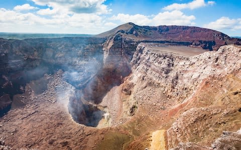 the Masaya volcanic complex - Credit: istock