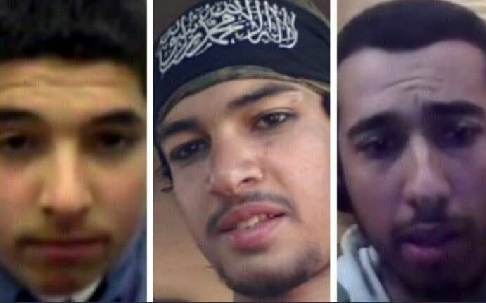 Deghayes brothers Abdullah (left) and Jaffar (centre) Deghayes died while fighting in Syria. Amer (right) remains in Syria - Central News