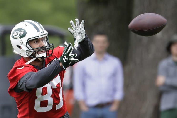 Eric Decker will be traded or released this week, according to a report. (AP)