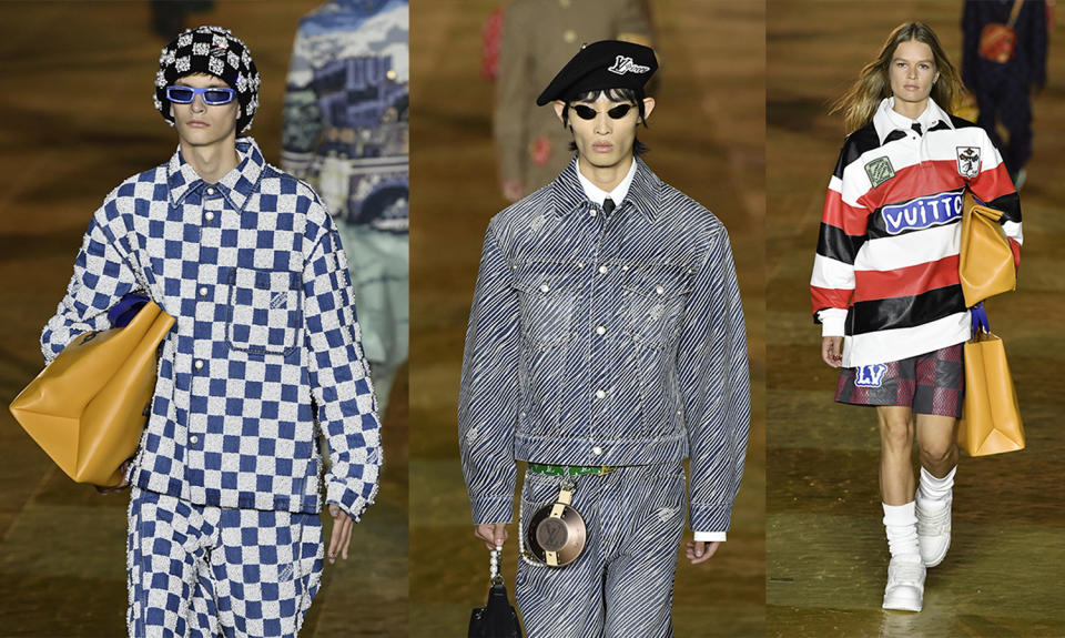 Louis Vuitton 2024春夏男裝系列登場！Pharrell首個系列登陸巴黎時裝周 陳冠希、宋仲基、村上隆群星陣容支持