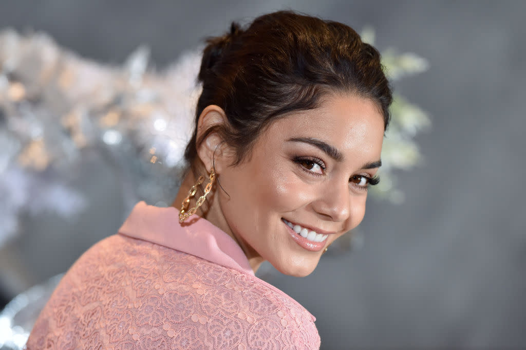 Vanessa Hudgens, pictured in December 2018, stars in the new Netflix movie "The Knight Before Christmas."  (Photo: Axelle/Bauer-Griffin/FilmMagic)