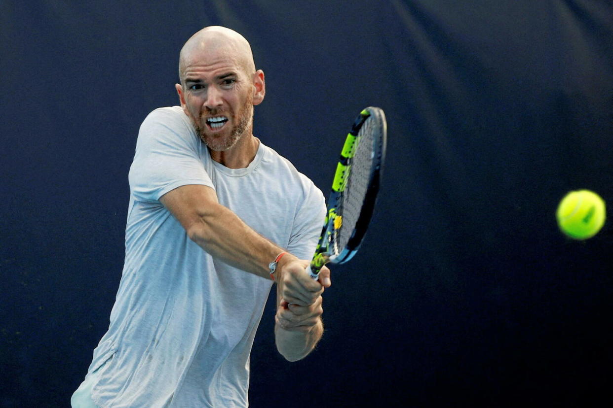 Adrian Mannarino a eu à nouveau cinq sets pour se qualifier pour le troisième tour de l’Open d’Australie, aux dépens de l’Espagnol Jaume Munar.  - Credit:CIRO DE LUCA / X03151 / REUTERS