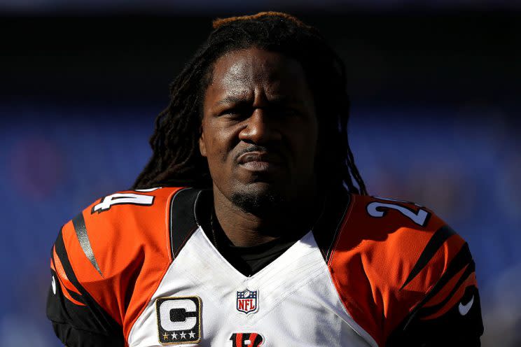 Pacman Jones, not a fan of Terrelle Pryor. (Getty)