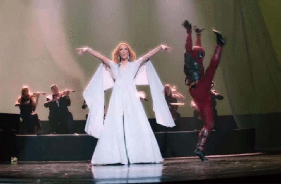 Céline Dion and Deadpool