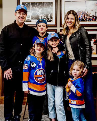 <p>Instagram/carsondaly</p> Carson Daly, Siri Pinter and their kids Jackson, Etta, London and Goldie