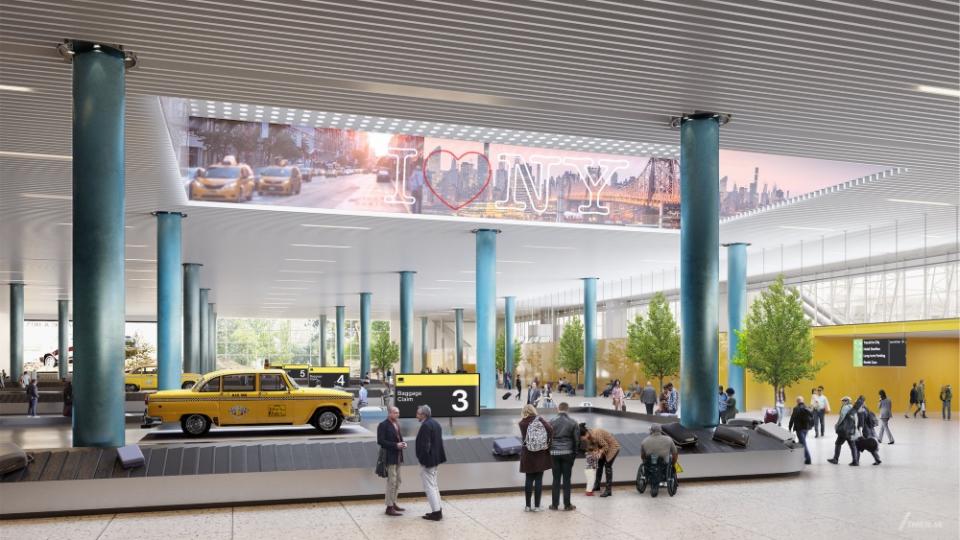 Terminal One will feature 23 new gates and a host of amenities for travelers. - Credit: PANYC