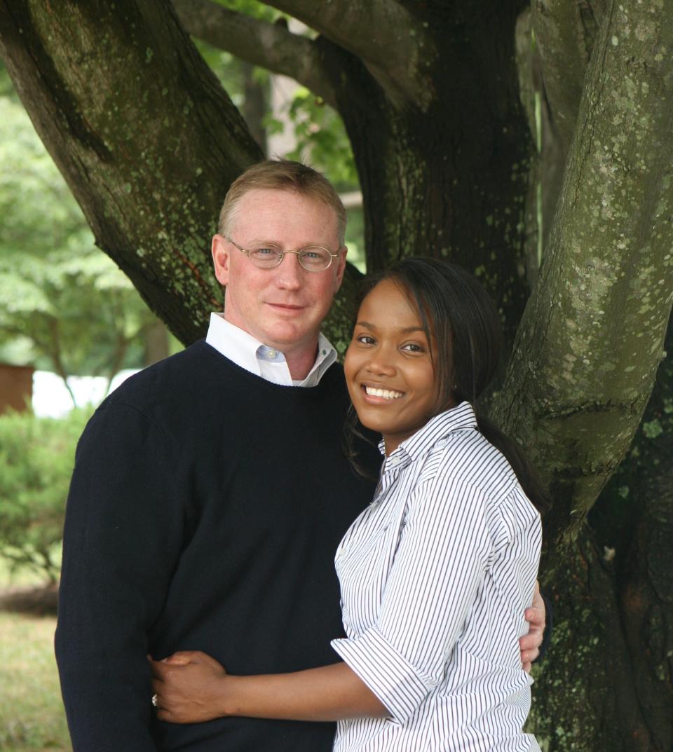 U.S. Capitol police officer Howard “Howie” Liebengood with his wife, Dr. Serena McClam Liebengood.