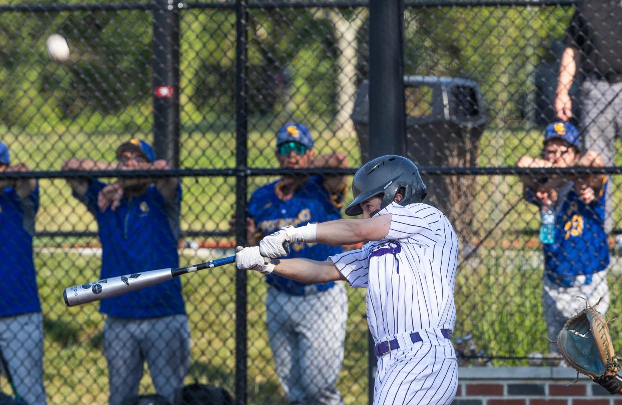 Rumson-Fair Haven's Parker Shenman had some key hits for the Bulldogs last season.