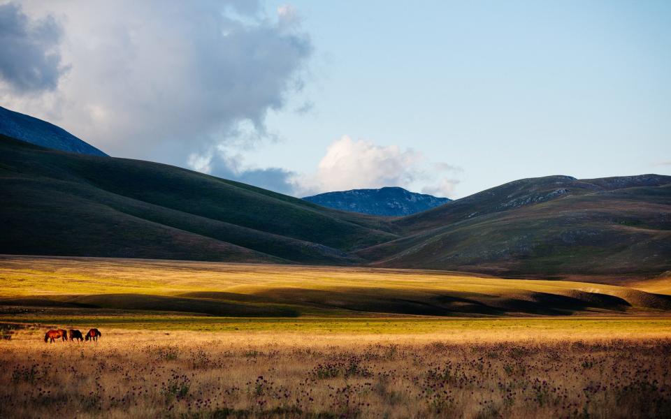 The vast upland plains of the Campo Imperatore are known locally as “Little Tibet”