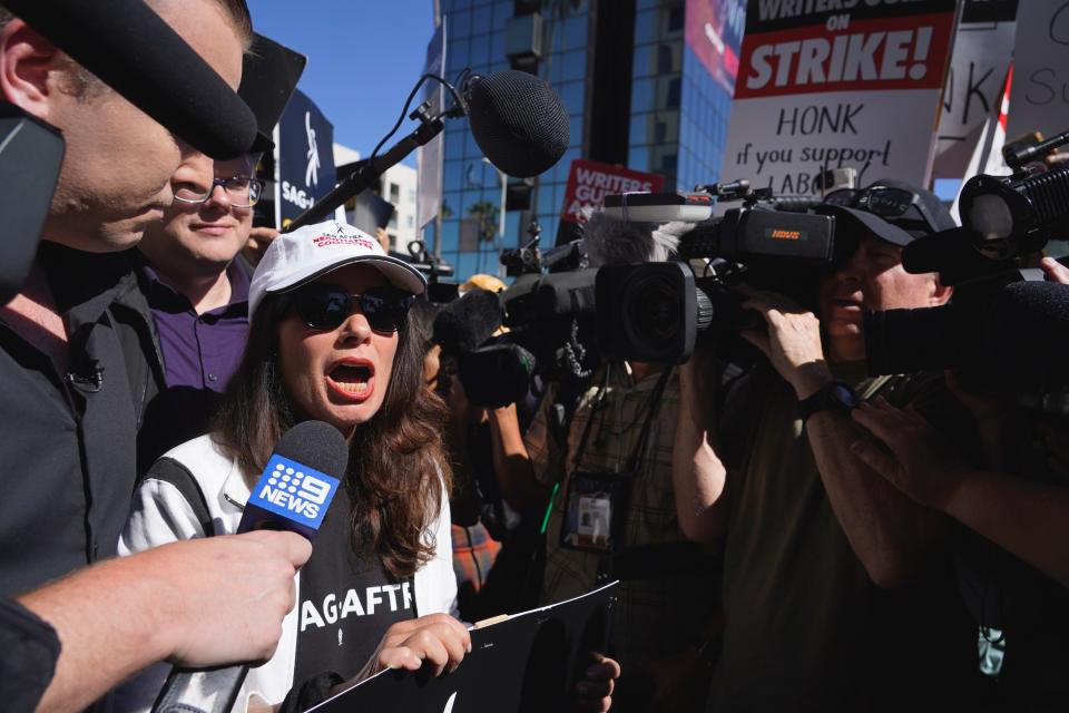 Hollywood Strikes (AP)