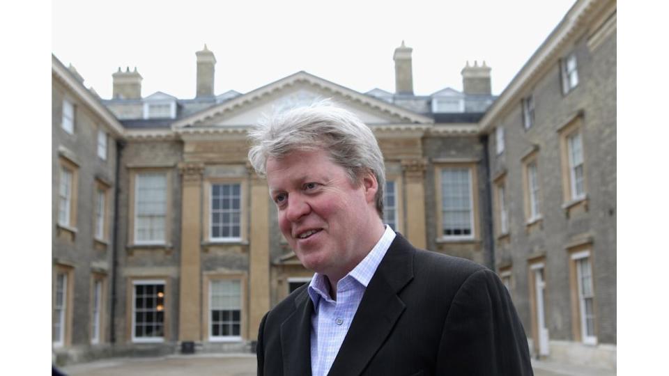 Charles Spencer resides at Althorp