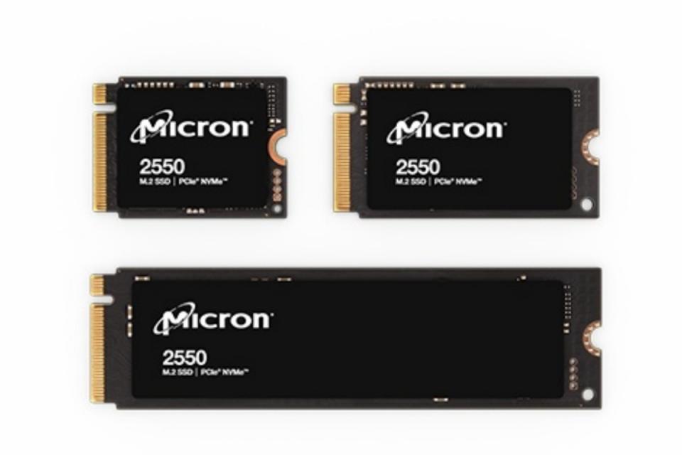 美光推出全球最先進232層NAND設計的消費級2550 NVMe SSD