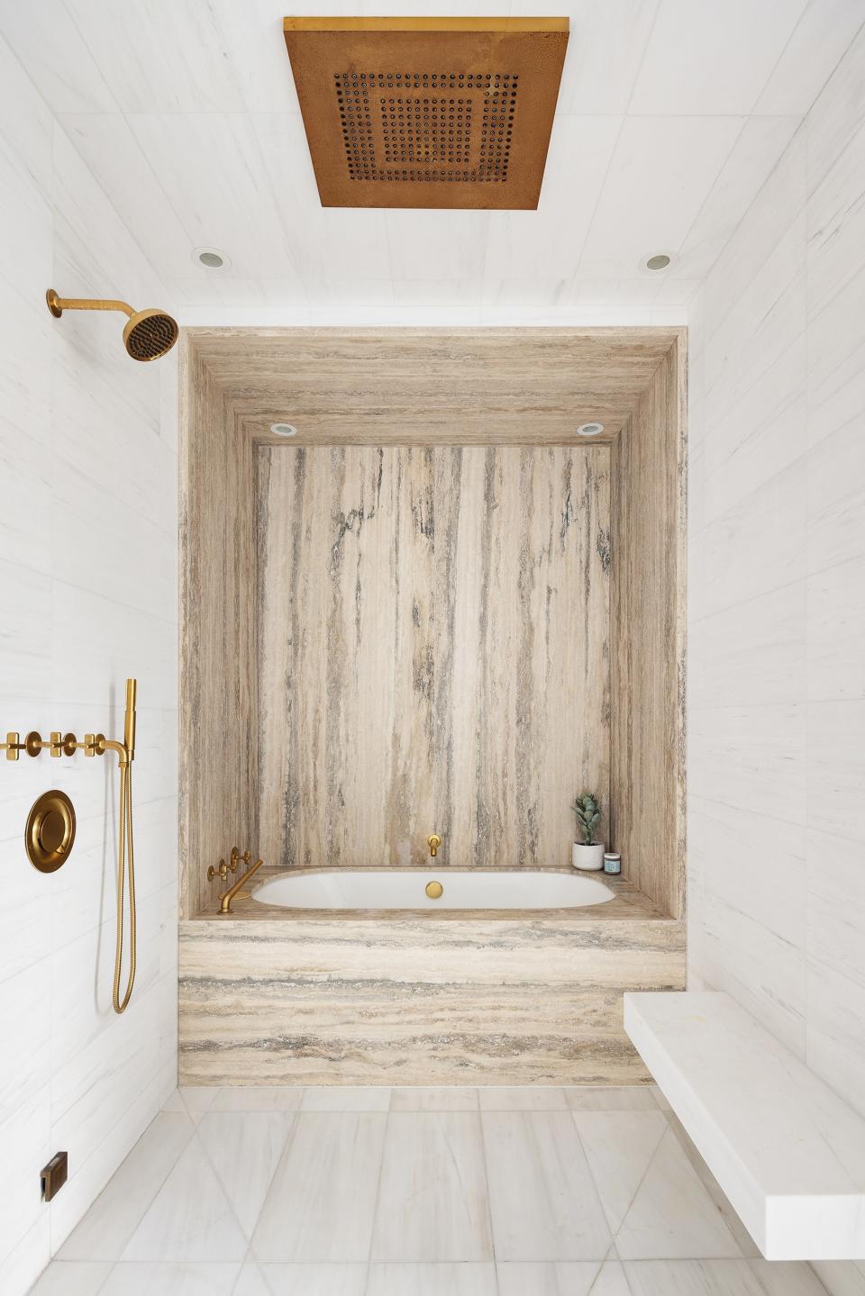 A bathroom in the home.