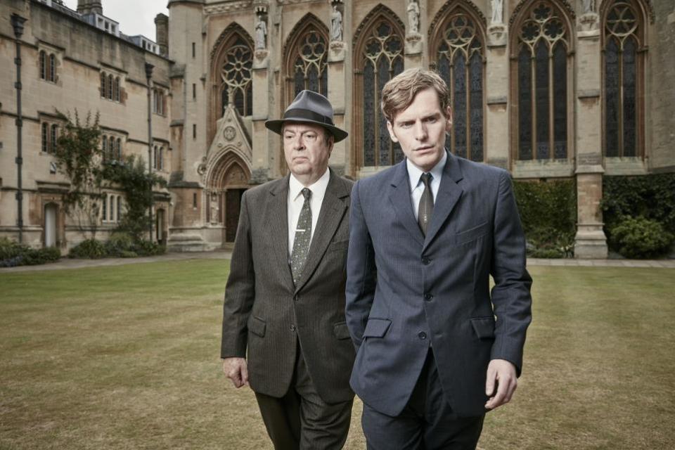 Oxford Mail: Roger Allam and Shaun Evans.