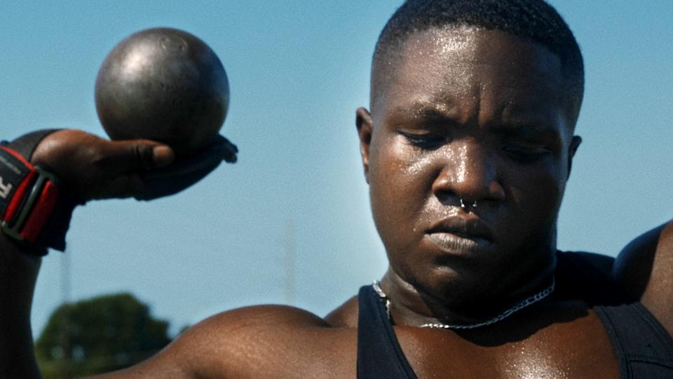 Raven Saunders her new mini-documentary, “An Olympic Athlete Takes on Depression.” (WETA/Well Beings)