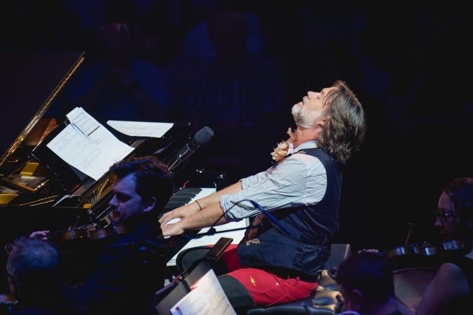 Rufus Wainwright at Prom 66: Rufus Wainwright – Want Symphonic: Want One, at the Royal Albert Hall (BBC/ Andy Paradise)