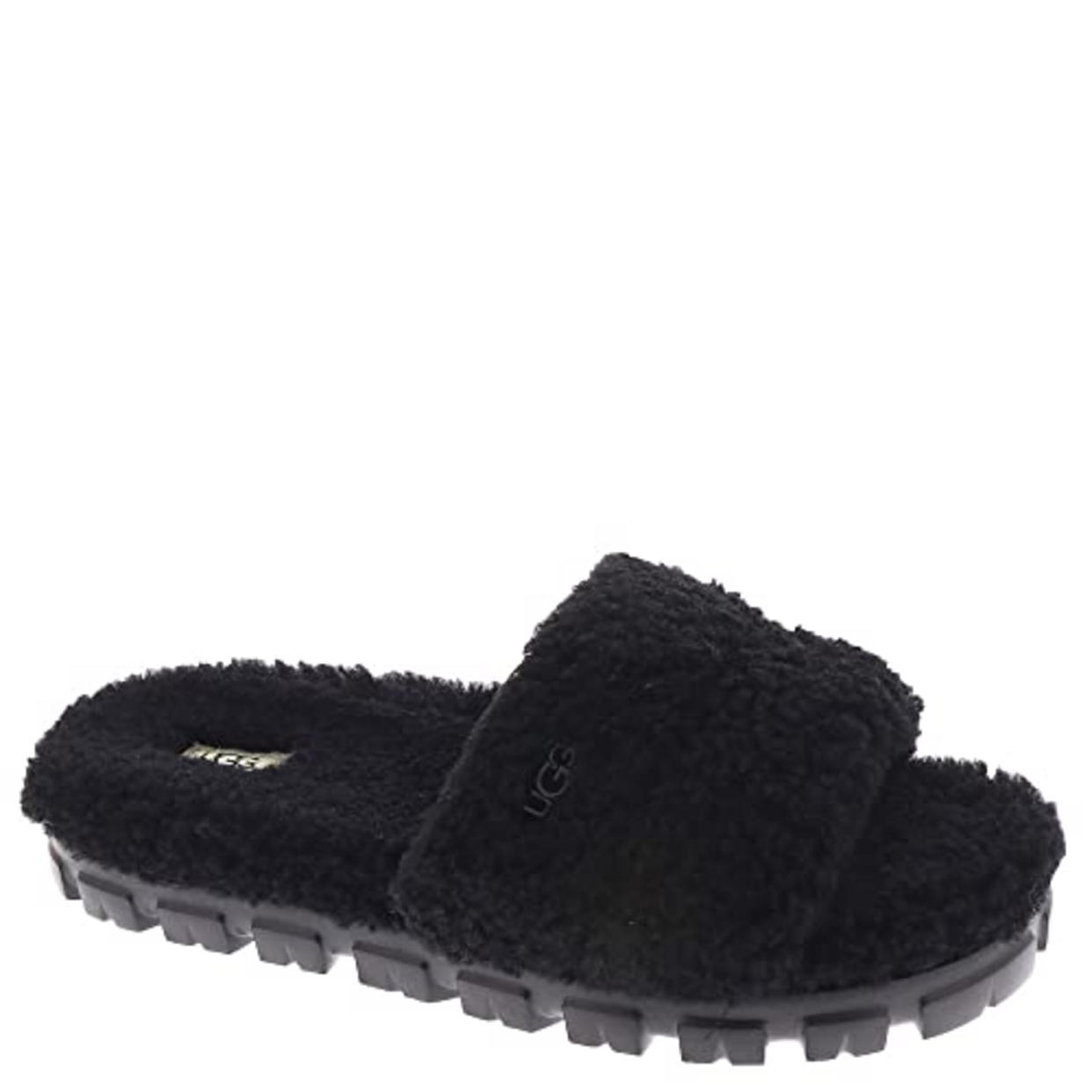 UGG Women's Cozetta Curly Slipper (AMAZON)