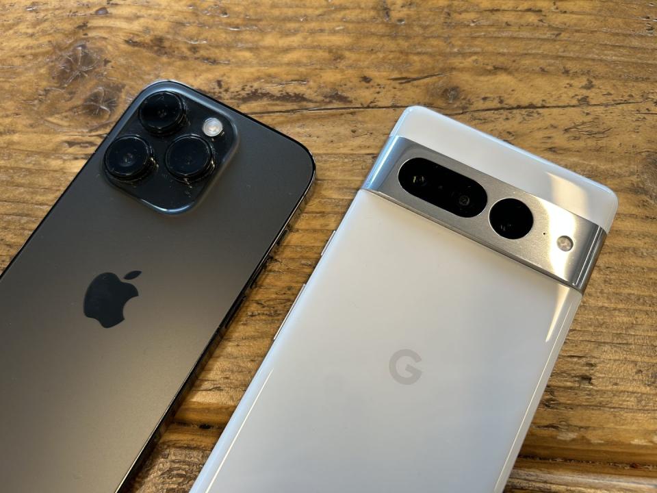 iphone 14 pro vs pixel 7 pro