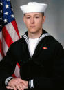 Electronics Technician 3rd Class Kenneth Aaron Smith, 22, from Cherry Hill, New Jersey, who was stationed aboard the USS John S. McCain when it collided with a merchant vessel in waters near Singapore and Malayasia, August 21, 2017, is shown in this undated photo provided August 24, 2017. U.S. Navy/Handout via REUTERS