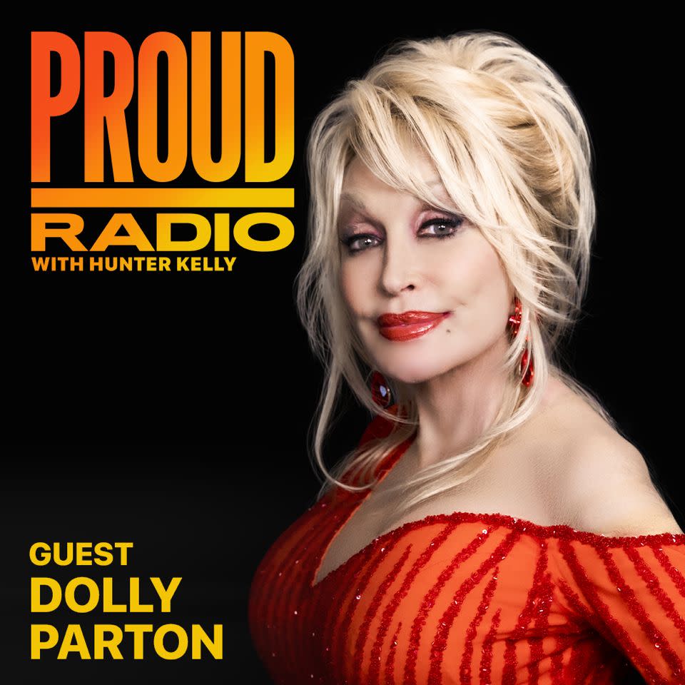 Dolly Parton's interview on "Proud Radio" airs Sunday, Dec. 6. (Photo: Apple Music)