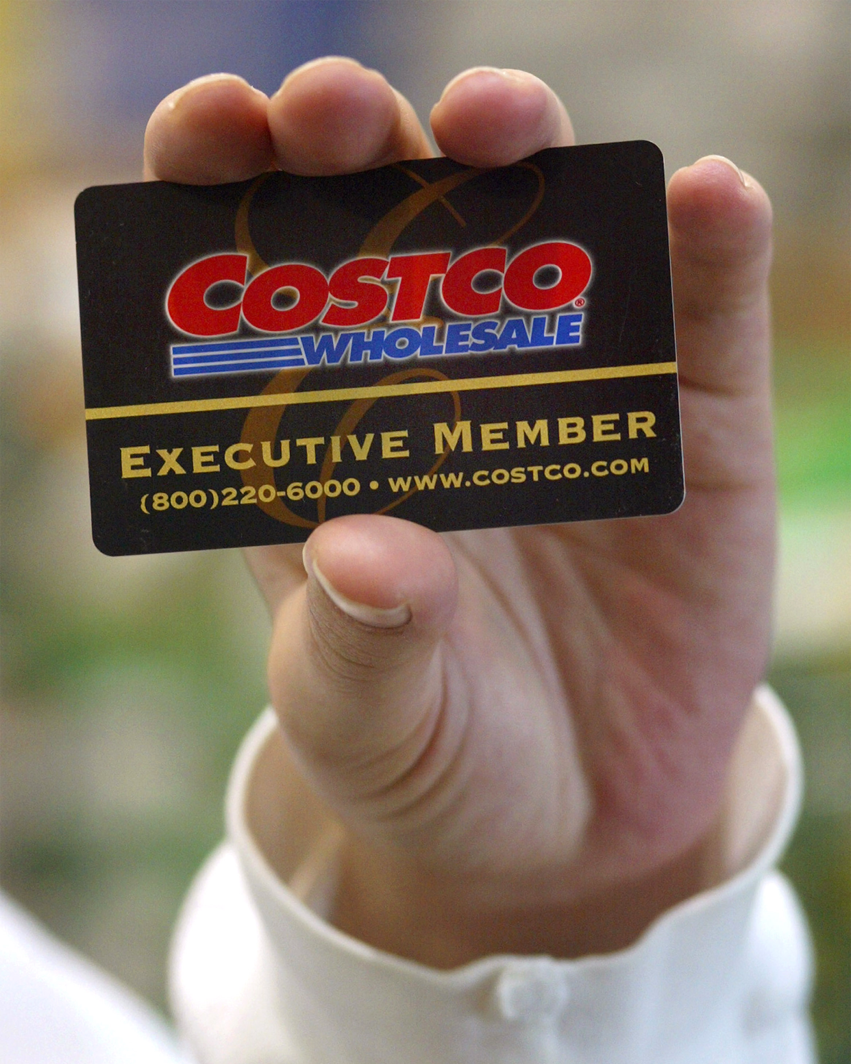 Costco membership card