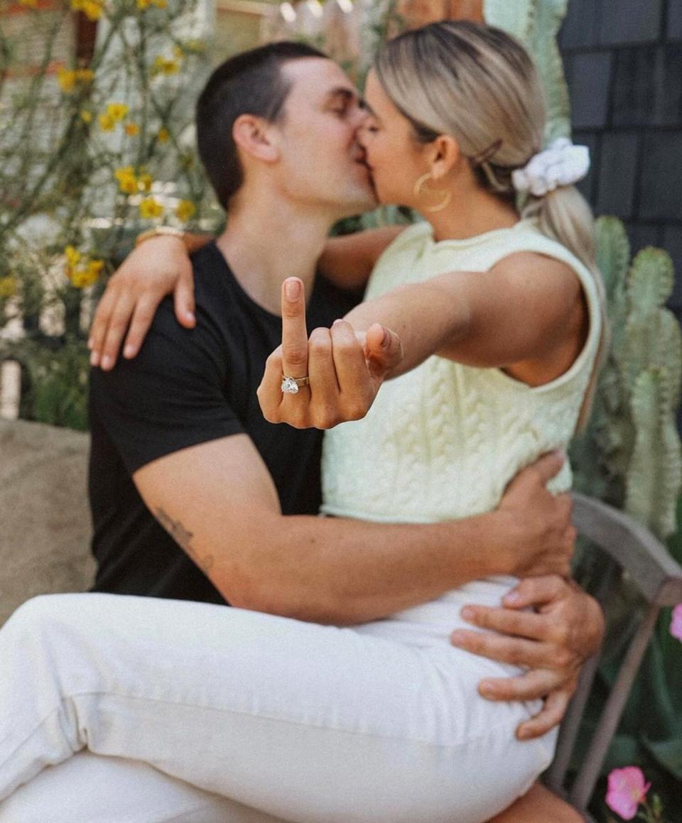 The Bachelor's Bekah Martinez Is Engaged to Grayston Leonard: ‘YES’