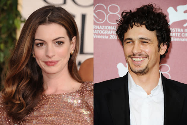 Anne Hathaway and James Franco