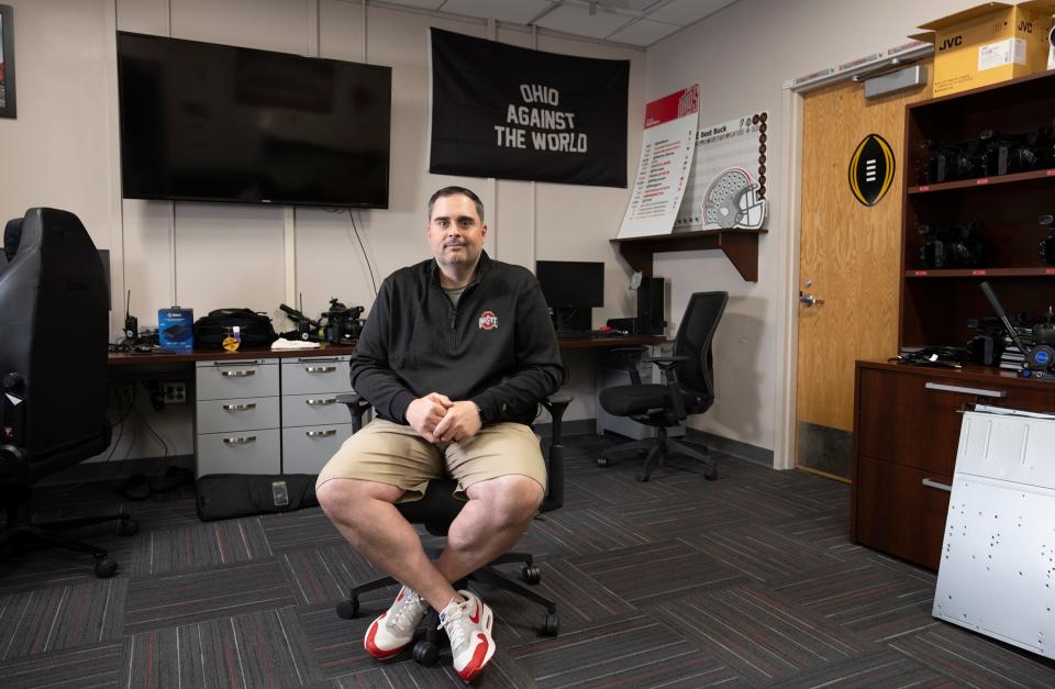 George Momirovic is Ohio State's director of football video and technology.