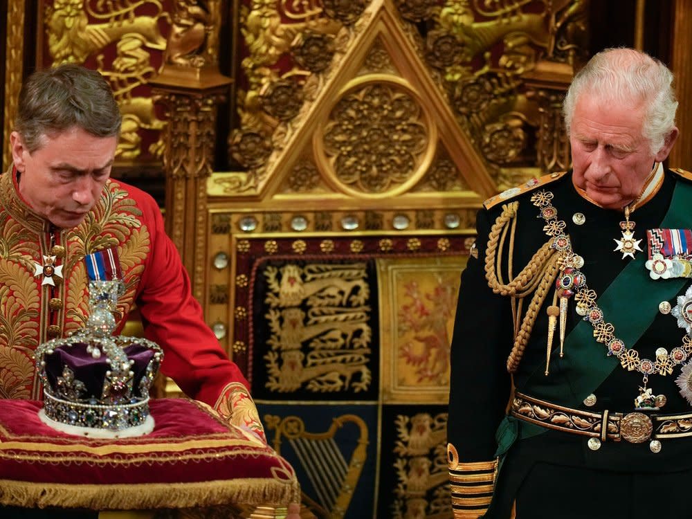 Die Krönung von König Charles findet am 6. Mai statt. (Bild: imago/agefotostock)