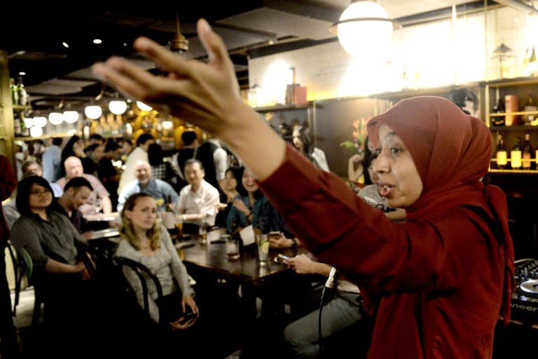 Indonesian comedian Sakdiyah Maruf is a rare character in Indonesia -- a female Muslim stand-up using humour to challenge prejudice against women and rising religious intolerance.
