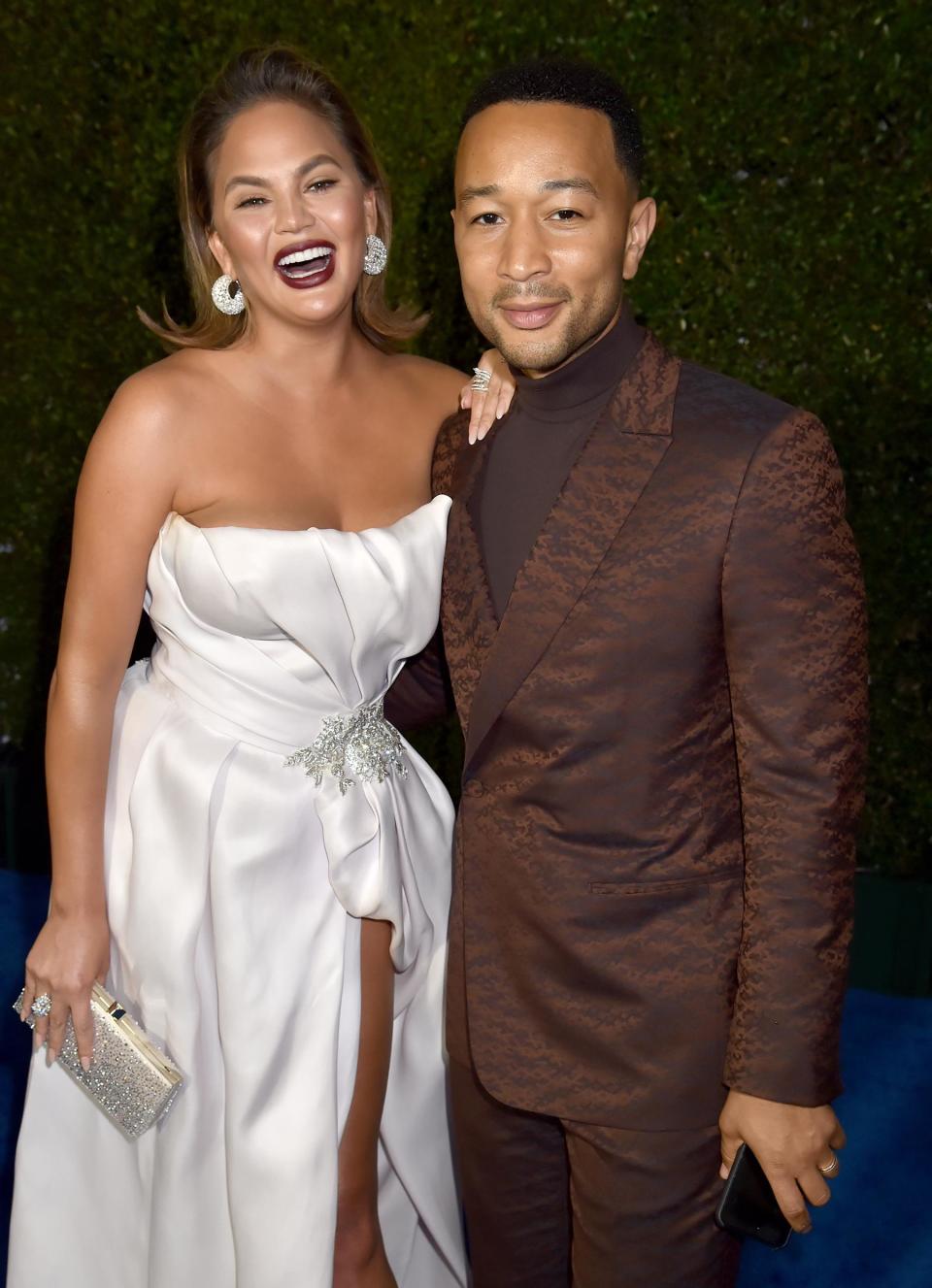 Chrissy Teigen and John Legend