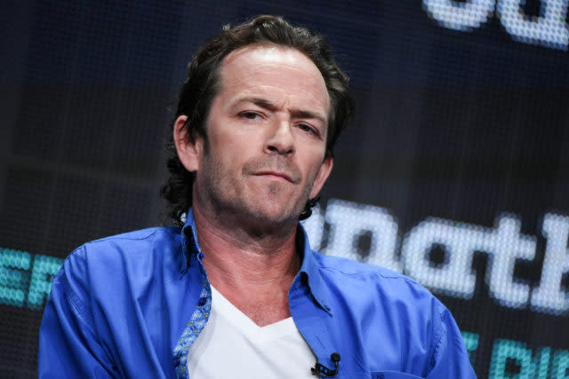 Luke Perry has died aged 52 (Richard Shotwell/Invision/AP)