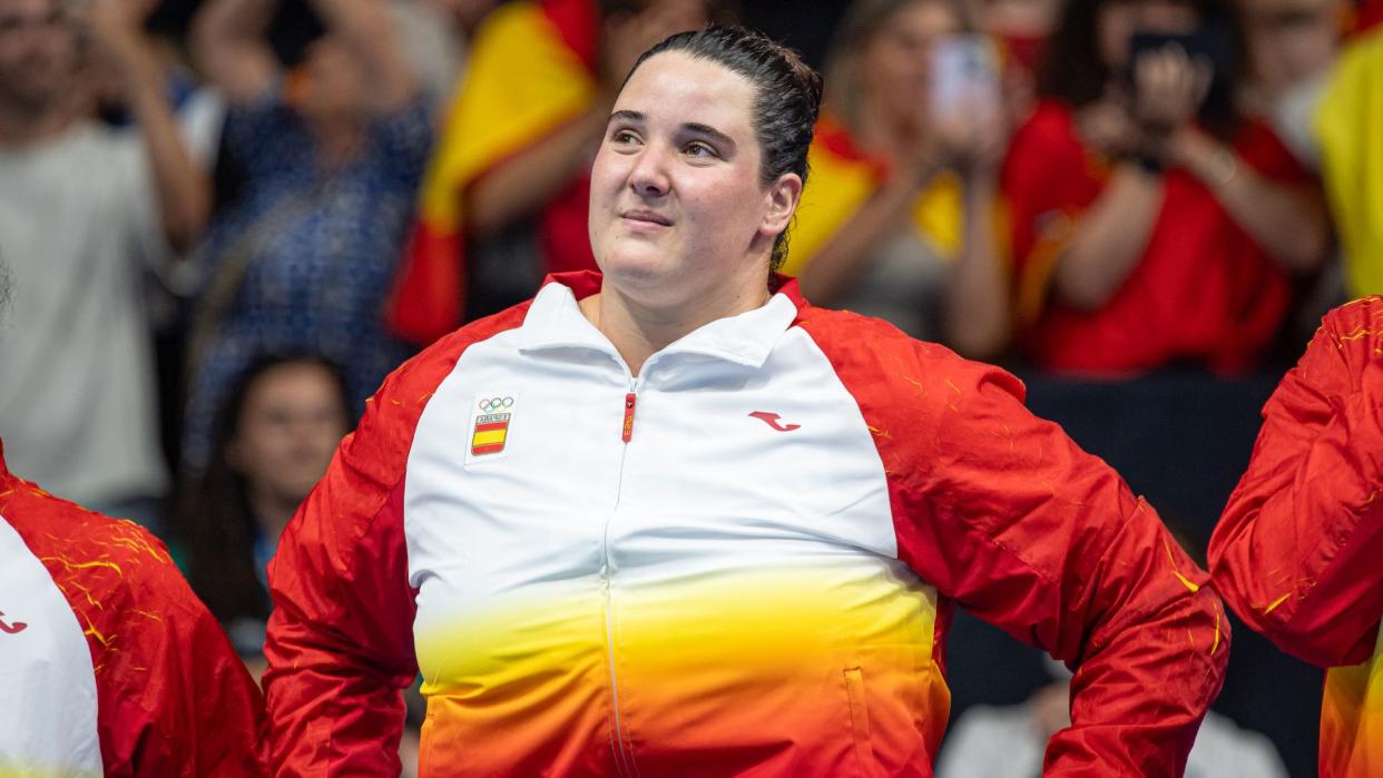 Paula Leitón, campeona olímpica de waterpolo en París 2024