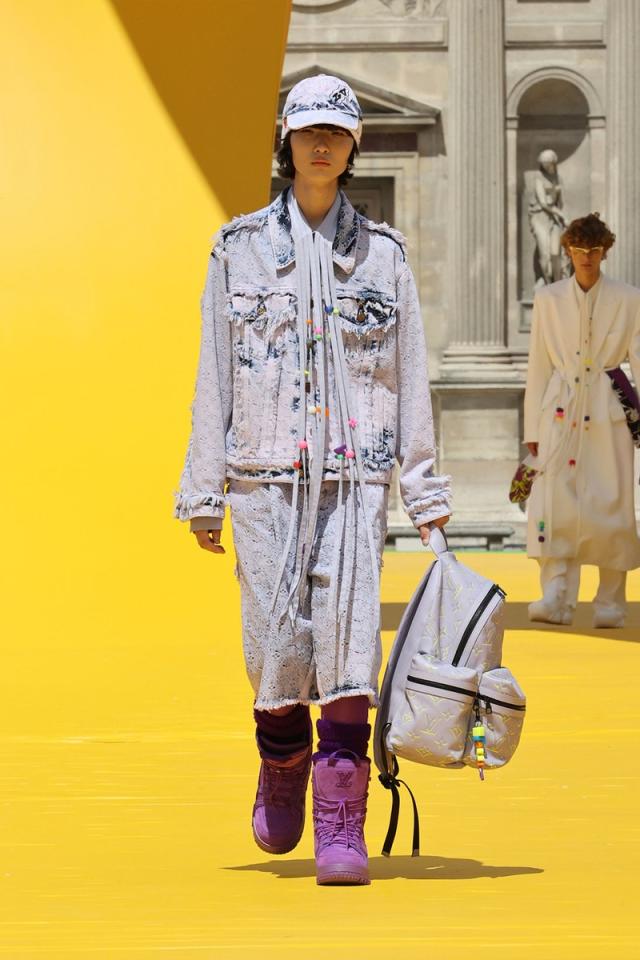 Exploring the Wonders of Louis Vuitton SS23: Virgil Abloh's Yellow