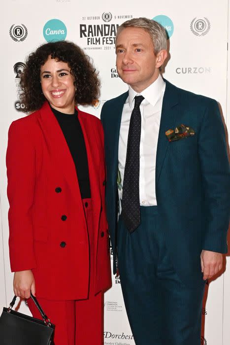 martin freeman girlfriend rachel