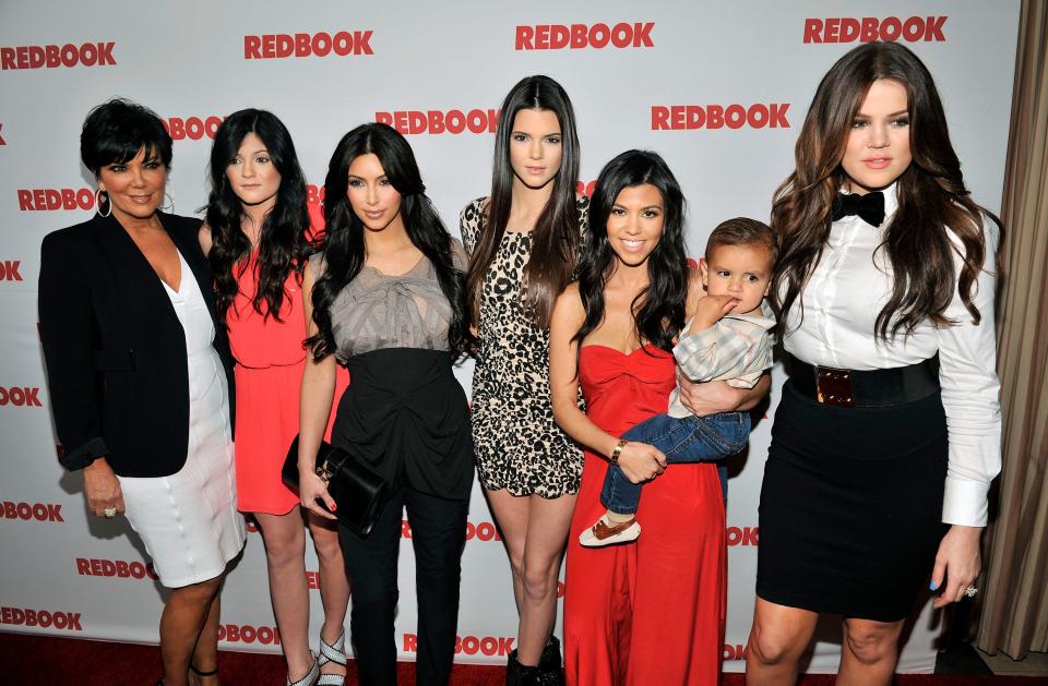 Kardashian/Jenner girls at event for Redbook mgazin