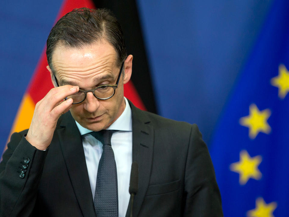 Heiko Maas schlägt Russland die Tür zu. (Bild-Copyright: Virginia Mayo/AP Photo)